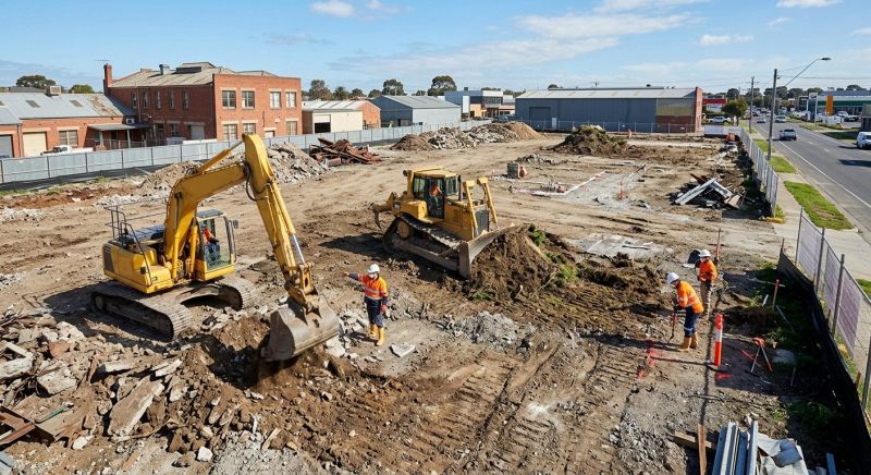 Commercial Site Preparation in Cumming, GA