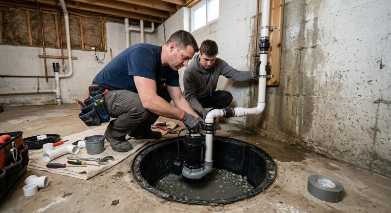 Basement Sump Pump Service in Pompano Beach, FL