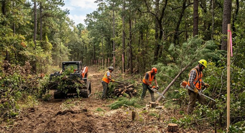 Pool Land Clearing in Cumming, GA